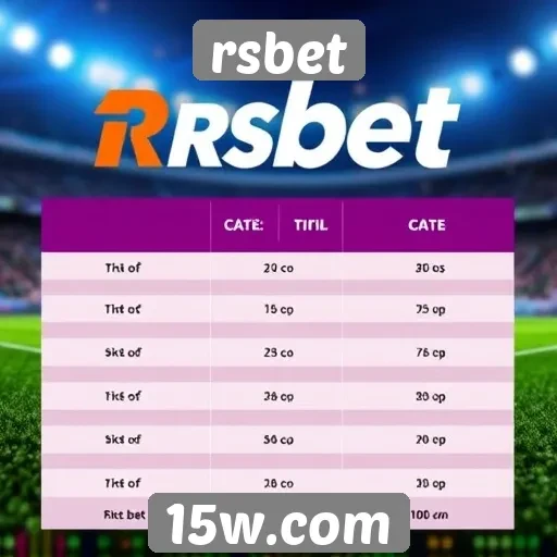 Comparação entre rsbet e concorrentes do mercado